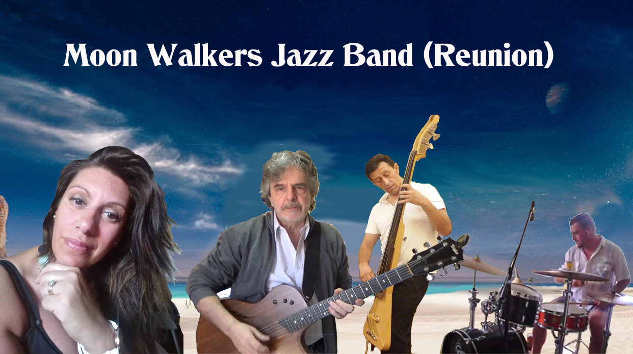 Riuniti quattro dei fondatori della Moon Walkers Jazz Band!